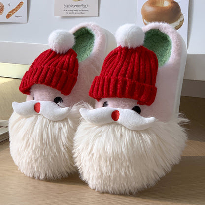 Kerstpantoffels met Kerstman-design – Voor een knusse winter!