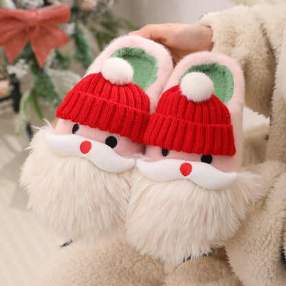 Kerstpantoffels met Kerstman-design – Voor een knusse winter!